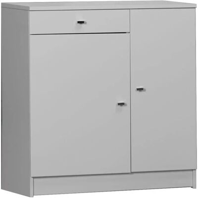 MARCA Mobile Bianco Lacc. 2a+1c Cm.77x34x80h 342tl MARCA Mobile Bianco Lacc. 2a+1c Cm.77x34x80h 342tl
