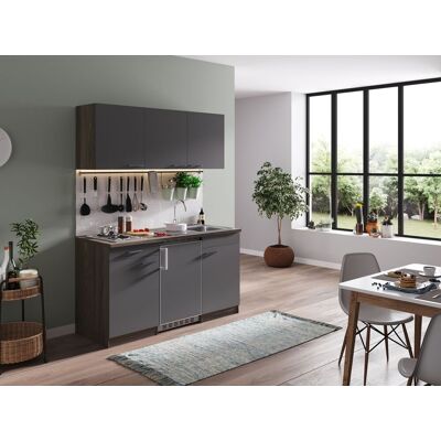 Respekta Mobile da Cucina Grigio - 150x200cm - Design Moderno Respekta Mobile da Cucina Grigio - 150x200cm - Design Moderno