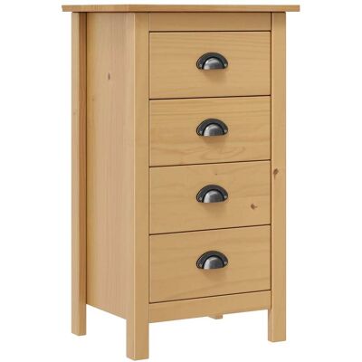 VIDAXL Credenza Hill 46x35x80 Cm Legno Massello Di Pino VIDAXL Credenza Hill 46x35x80 Cm Legno Massello Di Pino