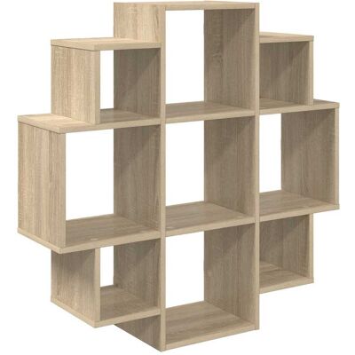 VIDAXL Scaffale Da Parete Rovere Sonoma 90 X 25 X 90 Cm VIDAXL Scaffale Da Parete Rovere Sonoma 90 X 25 X 90 Cm