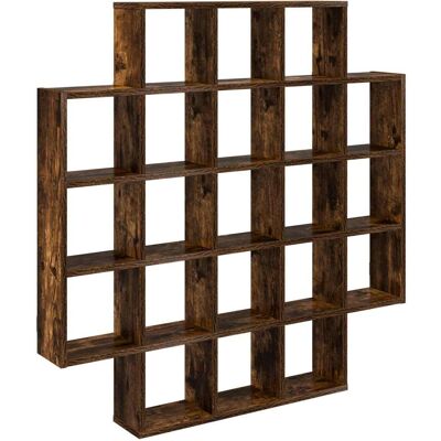 VIDAXL Scaffale Da Parete Rovere Fumo 100 X 13 X 100 Cm VIDAXL Scaffale Da Parete Rovere Fumo 100 X 13 X 100 Cm