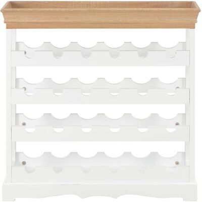 MAISON EXCLUSIVE - Mobile Portavini Bianco 70x22,5x70,5 Cm In Mdf MAISON EXCLUSIVE - Mobile Portavini Bianco 70x22,5x70,5 Cm In Mdf