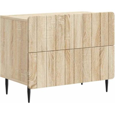 VIDAXL Armadio Da Notte Con Cassetto Rovere Sonoma 62 X 34,5 X VIDAXL Armadio Da Notte Con Cassetto Rovere Sonoma 62 X 34,5 X