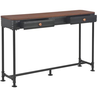 MAISON EXCLUSIVE - Tavolo Consolle 2 Cassetti 120x30x75 Cm In Massello Di Abete MAISON EXCLUSIVE - Tavolo Consolle 2 Cassetti 120x30x75 Cm In Massello Di Abete