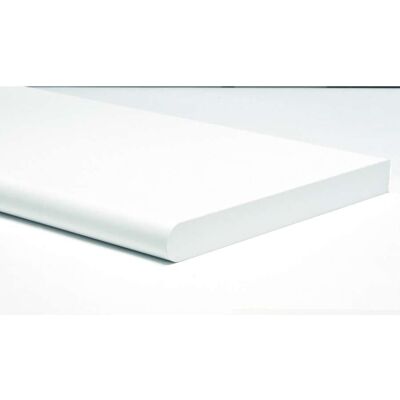 KIMONO - Mensola Stondata Bianca 250 X 600 Mm KIMONO - Mensola Stondata Bianca 250 X 600 Mm