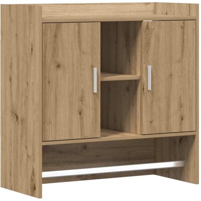 VIDAXL Scaffale Da Parete A Parete Rovere Artigianale 80 X 36 X VIDAXL Scaffale Da Parete A Parete Rovere Artigianale 80 X 36 X