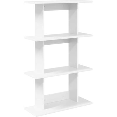 VIDAXL Scaffale Da Parete A Parete Bianco 56 X 20 X 90 Cm VIDAXL Scaffale Da Parete A Parete Bianco 56 X 20 X 90 Cm
