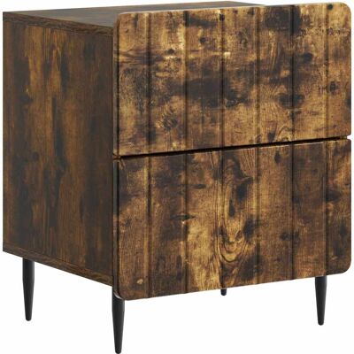 VIDAXL Armadio Da Notte Con Cassetto Rovere Fumo 43 X 34,5 X 49,5 Cm VIDAXL Armadio Da Notte Con Cassetto Rovere Fumo 43 X 34,5 X 49,5 Cm