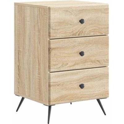 VIDAXL Armadio Da Notte Con Cassetto Rovere Sonoma 43 X 41 X 66,5 VIDAXL Armadio Da Notte Con Cassetto Rovere Sonoma 43 X 41 X 66,5