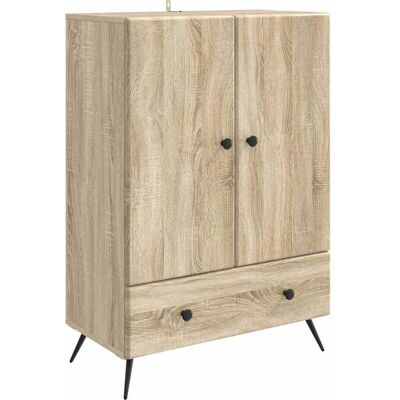 VIDAXL Credenza Rovere Sonoma 66 X 34,5 X 95 Cm Legno VIDAXL Credenza Rovere Sonoma 66 X 34,5 X 95 Cm Legno