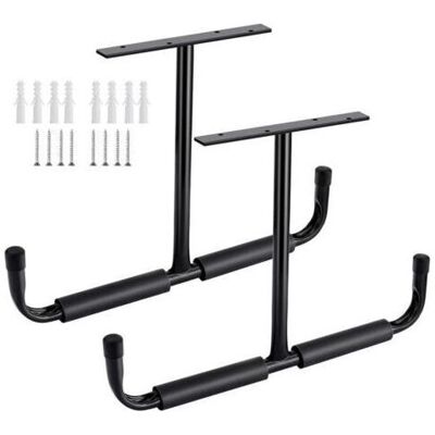 SCORPIO (confezione Da 2, Nero) Ganci Da Soffitto In Acciaio Per Garage, Robusto Sistema Di Stoccaggio Per Appendere Legna, Biciclette, Attrezzi, Legna Da Ardere, Sistema Di Stoccaggio Stabile SCORPIO (confezione Da 2, Nero) Ganci Da Soffitto In Acciaio Per Garage, Robusto Sistema Di Stoccaggio Per Appendere Legna, Biciclette, Attrezzi, Legna Da Ardere, Sistema Di Stoccaggio Stabile
