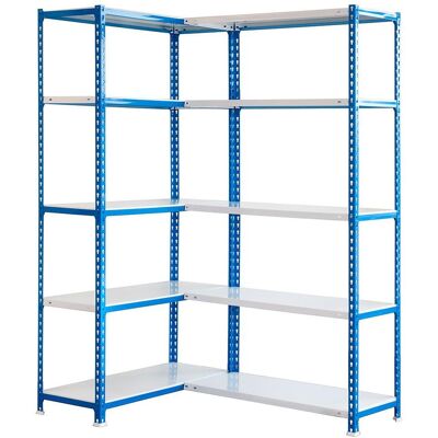 SIMONRACK Scaffale A L Blu E Bianco Design Moderno SIMONRACK Scaffale A L Blu E Bianco Design Moderno
