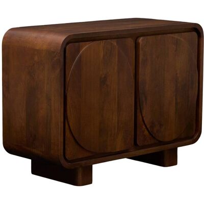 ATMOSPHERA Credenza Shelty Rettangolare 70x96 Cm A 2 Ante, Marrone - Créateur D'Intérieur ATMOSPHERA Credenza Shelty Rettangolare 70x96 Cm A 2 Ante, Marrone - Créateur D'Intérieur
