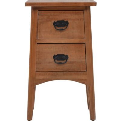 MAISON EXCLUSIVE - Comodino In Legno Massello Di Abete 40x29x68 Cm Marrone MAISON EXCLUSIVE - Comodino In Legno Massello Di Abete 40x29x68 Cm Marrone