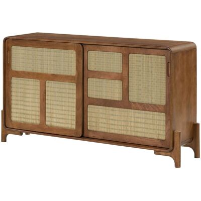 Massivmoebel24 Credenza Mango Marrone Chiaro Laccato 150x40x80 Cm Montato Parzialmente Mizumi 100 Massivmoebel24 Credenza Mango Marrone Chiaro Laccato 150x40x80 Cm Montato Parzialmente Mizumi 100