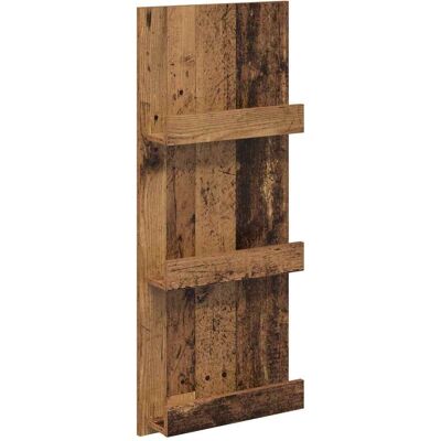 VIDAXL Scaffale Per Riviste Legno Vecchio 43 X 11 X 102 Cm VIDAXL Scaffale Per Riviste Legno Vecchio 43 X 11 X 102 Cm