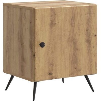 VIDAXL Armadio Da Notte Rovere Artigianale 43 X 34,5 X 50 Cm VIDAXL Armadio Da Notte Rovere Artigianale 43 X 34,5 X 50 Cm