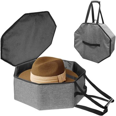 WUIPEO Scatole Per Cappelli Impilabili E Pieghevoli Con Maniglie, Salvaspazio, Ideali Per Viaggi E Conservazione. WUIPEO Scatole Per Cappelli Impilabili E Pieghevoli Con Maniglie, Salvaspazio, Ideali Per Viaggi E Conservazione.