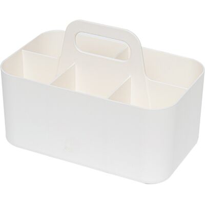 OEM Scatola Portaoggetti Impilabile, Scatola Portaoggetti In Plastica, Cesto Portaoggetti Con Maniglia, Scatola Portaoggetti Multifunzione Separabile Rimovibile, Per Ufficio, Aula, Armadietto, Bianco OEM Scatola Portaoggetti Impilabile, Scatola Portaoggetti In Plastica, Cesto Portaoggetti Con Maniglia, Scatola Portaoggetti Multifunzione Separabile Rimovibile, Per Ufficio, Aula, Armadietto, Bianco