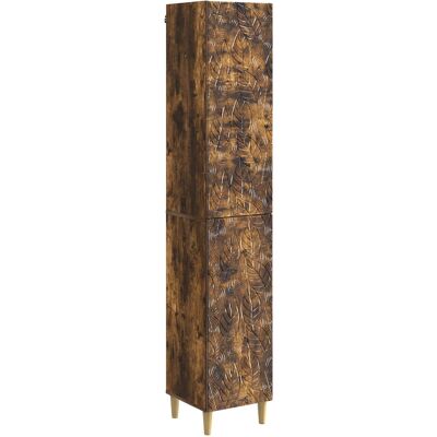 VIDAXL Set Di Armadi 2 Pz Rovere Fumo Legno Ingegnerizzato VIDAXL Set Di Armadi 2 Pz Rovere Fumo Legno Ingegnerizzato