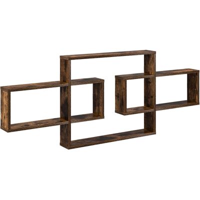 VIDAXL Scaffale Da Parete Rovere Fumo 130 X 10 X 50 Cm VIDAXL Scaffale Da Parete Rovere Fumo 130 X 10 X 50 Cm