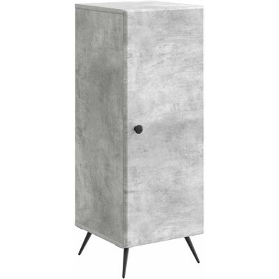 VIDAXL Credenza Grigio Cemento 33 X 34,5 X 90 Cm Legno VIDAXL Credenza Grigio Cemento 33 X 34,5 X 90 Cm Legno