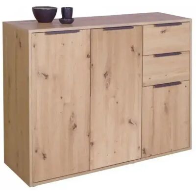 COMPOSAD Mobile Basso Contenitore 3 Ante E 2 Cassetti Rovere Artisan Cm 106,5x35,5x88 H COMPOSAD Mobile Basso Contenitore 3 Ante E 2 Cassetti Rovere Artisan Cm 106,5x35,5x88 H