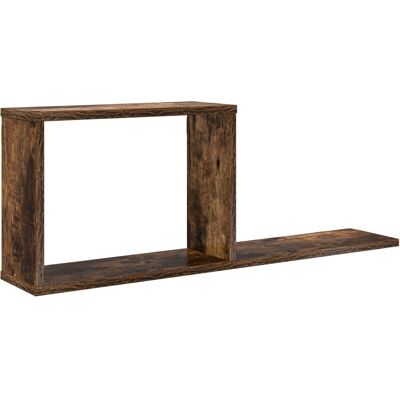 VIDAXL Scaffali Flottanti Rovere Fumo 80 X 15 X 30 Cm VIDAXL Scaffali Flottanti Rovere Fumo 80 X 15 X 30 Cm