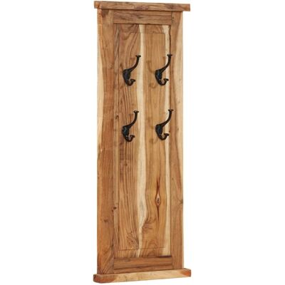 MAISON EXCLUSIVE - Appendiabiti 2 Pz In Legno Massello Di Acacia 38x100 Cm MAISON EXCLUSIVE - Appendiabiti 2 Pz In Legno Massello Di Acacia 38x100 Cm