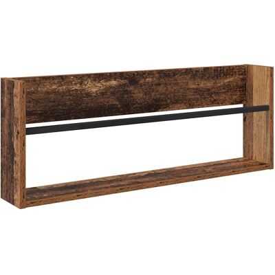 VIDAXL Scaffale Per Riviste Legno Vecchio 80 X 12 X 30 Cm VIDAXL Scaffale Per Riviste Legno Vecchio 80 X 12 X 30 Cm