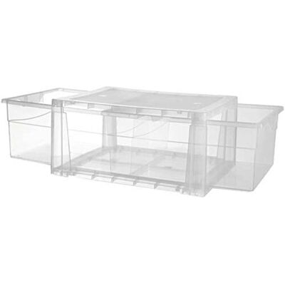 ALTRO Contenitore 39x38xh18cm Trasparente Spider 3 ALTRO Contenitore 39x38xh18cm Trasparente Spider 3