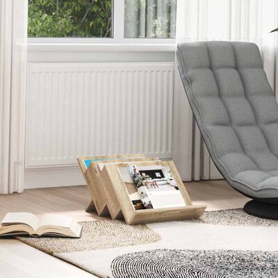 VIDAXL Scaffale Per Riviste Rovere Sonoma 53 X 40 X 28,5 Cm VIDAXL Scaffale Per Riviste Rovere Sonoma 53 X 40 X 28,5 Cm