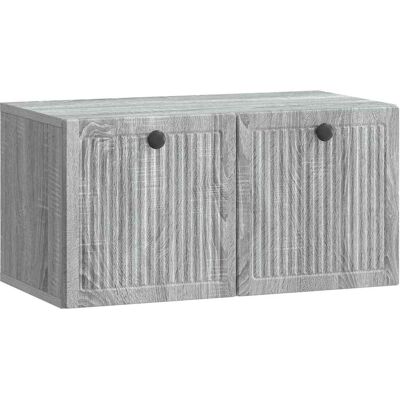 VIDAXL Mobile Porta Tv Da Muro Grigio Sonoma 59,5 X 31 X 30 Cm VIDAXL Mobile Porta Tv Da Muro Grigio Sonoma 59,5 X 31 X 30 Cm