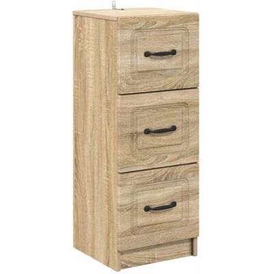 VIDAXL Mobile Con Cassetti Rovere Sonoma 33 X 34,5 X 87 Cm VIDAXL Mobile Con Cassetti Rovere Sonoma 33 X 34,5 X 87 Cm