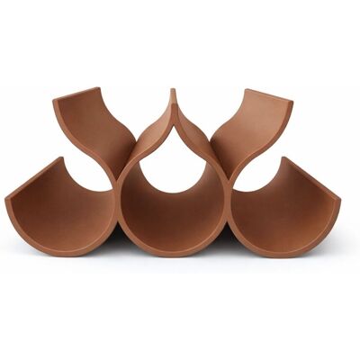 OEM Portabottiglie Per 5 Bottiglie, Organizer Per Vino Marrone OEM Portabottiglie Per 5 Bottiglie, Organizer Per Vino Marrone