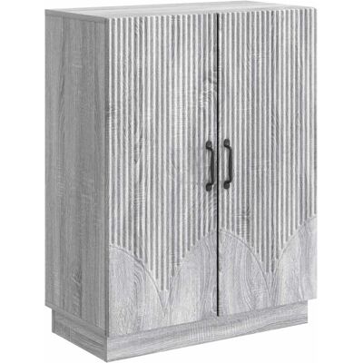 VIDAXL Credenza Grigio Sonoma 66 X 34,5 X 87 Cm Legno VIDAXL Credenza Grigio Sonoma 66 X 34,5 X 87 Cm Legno