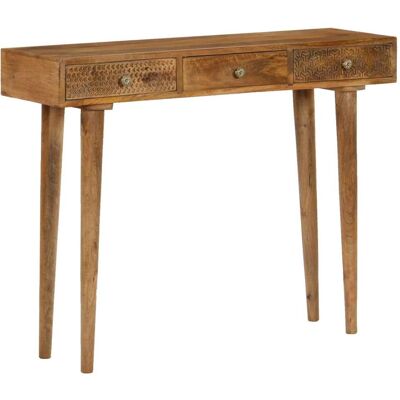 HELLOSHOP26 Buffet Credenza Mobiletto Consolle Mobile Contenitore Legno Massello Di Mango 102 Cm 4402129 HELLOSHOP26 Buffet Credenza Mobiletto Consolle Mobile Contenitore Legno Massello Di Mango 102 Cm 4402129