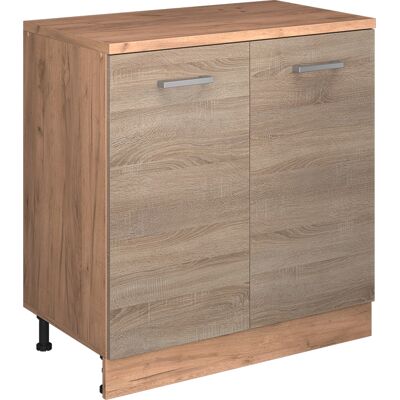Vicco Armadio Modulare Rion, Sonoma/rovere Dorato, 80 X 46 Cm Senza Inclinazione Con 2 Ante, Vicco Armadio Modulare Rion, Sonoma/rovere Dorato, 80 X 46 Cm Senza Inclinazione Con 2 Ante,