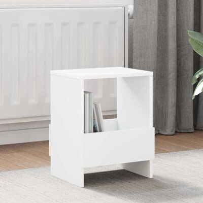 VIDAXL Scaffale Per Riviste Bianco 35 X 30 X 45 Cm VIDAXL Scaffale Per Riviste Bianco 35 X 30 X 45 Cm