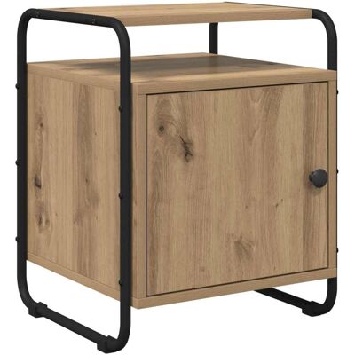 VIDAXL Armadio Da Notte Rovere Artigianale Legno Ingegnerizzato VIDAXL Armadio Da Notte Rovere Artigianale Legno Ingegnerizzato