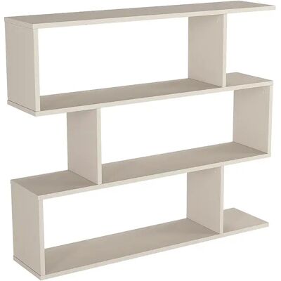Unique Scaffale Con 3 Nicchie Beige - Tomini Unique Scaffale Con 3 Nicchie Beige - Tomini
