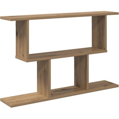 VIDAXL Scaffale Da Parete Rovere Artigianale 80 X 15 X 50,5 Cm VIDAXL Scaffale Da Parete Rovere Artigianale 80 X 15 X 50,5 Cm