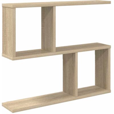 VIDAXL Scaffale Da Parete Rovere Sonoma 60 X 12 X 50,5 Cm VIDAXL Scaffale Da Parete Rovere Sonoma 60 X 12 X 50,5 Cm