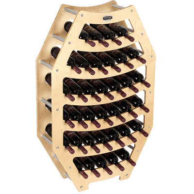 ORIGINAL LEGNO ITALIA Cantinetta Portabottiglie In Legno Scaffale Mobile Per Bottiglie Vino Made In Italy Mod. Ottagono Acero B.36 L75 X P25 X 120h ORIGINAL LEGNO ITALIA Cantinetta Portabottiglie In Legno Scaffale Mobile Per Bottiglie Vino Made In Italy Mod. Ottagono Acero B.36 L75 X P25 X 120h