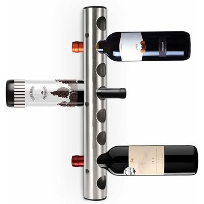 XISRENS Portabottiglie Da Parete, Per 8 Bottiglie, Ideale Per Cucina, Ristorante, Casa, Bar, 42 Cm. XISRENS Portabottiglie Da Parete, Per 8 Bottiglie, Ideale Per Cucina, Ristorante, Casa, Bar, 42 Cm.