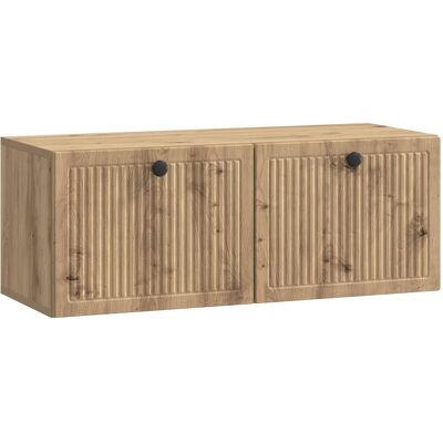 VIDAXL Mobile Porta Tv Da Muro Rovere Artigianale 78,5 X 31 X 30 VIDAXL Mobile Porta Tv Da Muro Rovere Artigianale 78,5 X 31 X 30