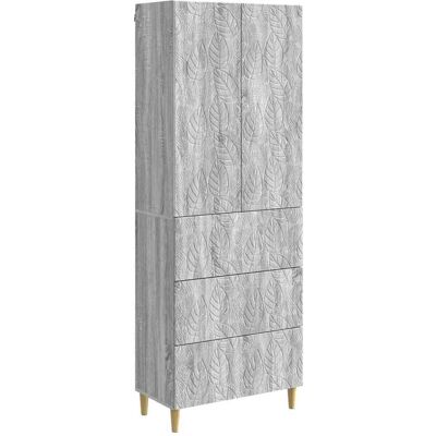 VIDAXL Set Di Armadi 2 Pz 66 X 34,5 X 90 Cm Legno Ingegnerizzato VIDAXL Set Di Armadi 2 Pz 66 X 34,5 X 90 Cm Legno Ingegnerizzato
