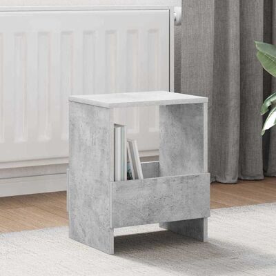 VIDAXL Scaffale Per Riviste 2 Pcs Grigio Cemento 35 X 30 X 45 Cm VIDAXL Scaffale Per Riviste 2 Pcs Grigio Cemento 35 X 30 X 45 Cm