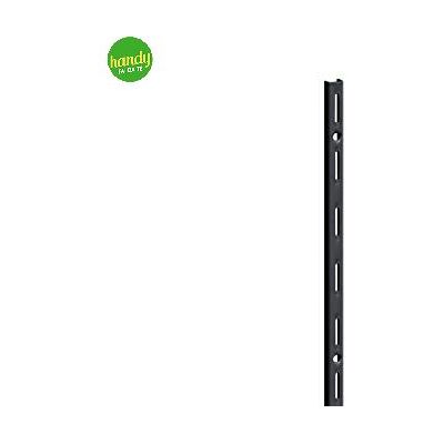 MASIDEF Montante Per Cremagliera Rettangolare 100 Cm Finitura Nero MASIDEF Montante Per Cremagliera Rettangolare 100 Cm Finitura Nero