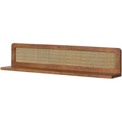 Massivmoebel24 Mensola Mango Marrone Chiaro Laccato 120x20x25 Cm Montato Parzialmente Mizumi 120 Massivmoebel24 Mensola Mango Marrone Chiaro Laccato 120x20x25 Cm Montato Parzialmente Mizumi 120